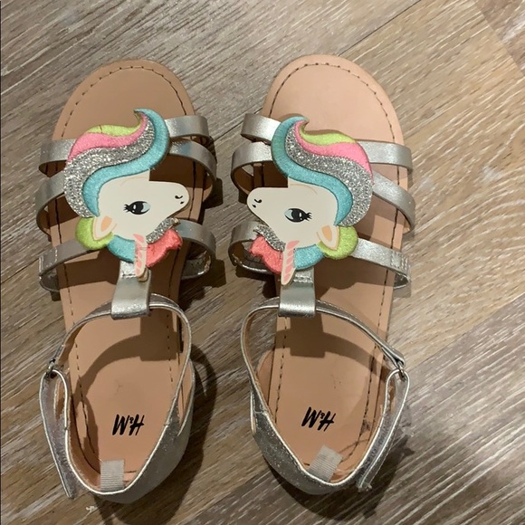 unicorn sandals h&m